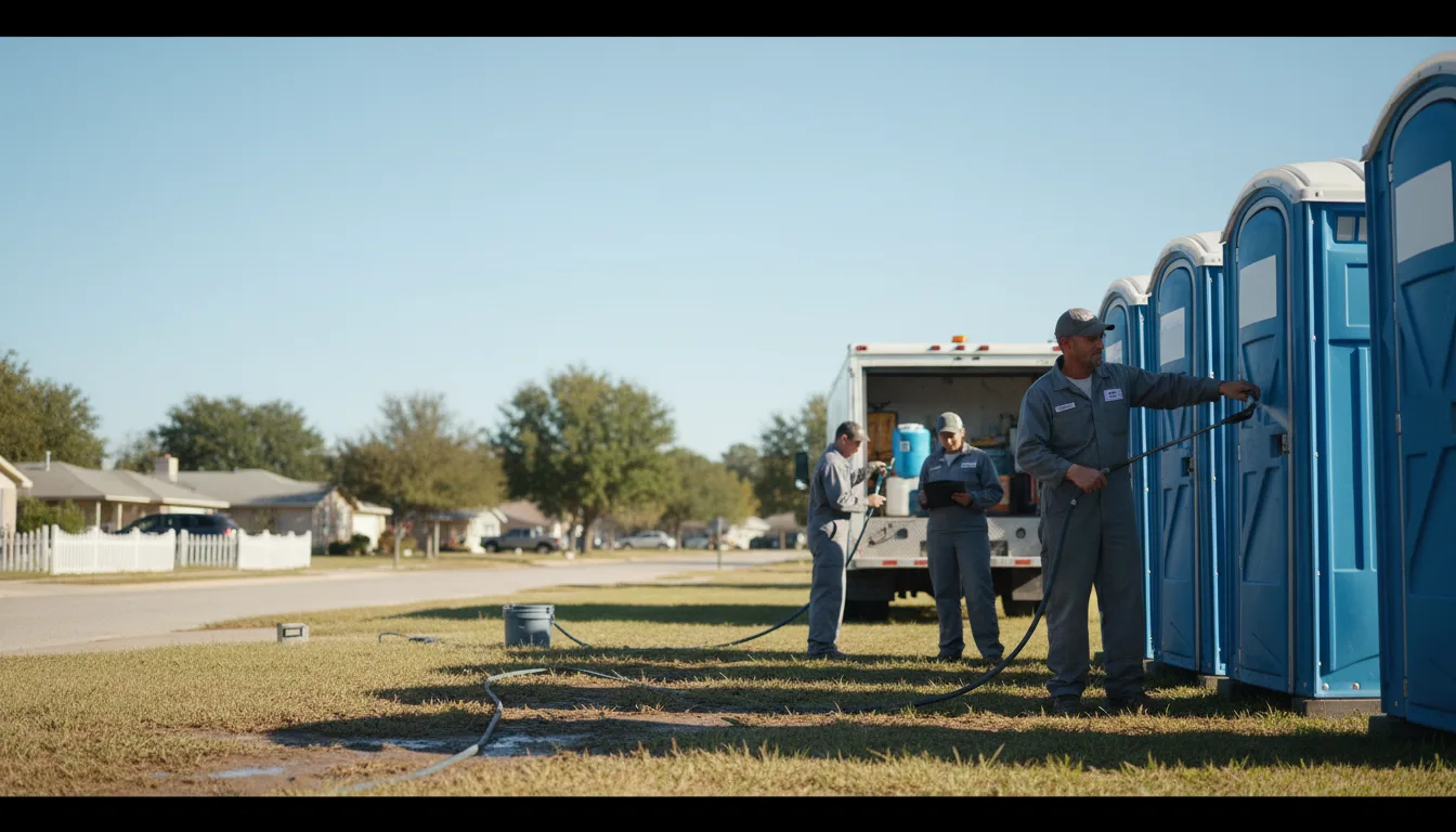 Long-Term Portable Toilet Rental in Spring Hill, KS near me